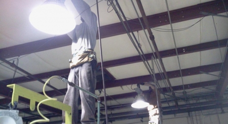Industrial High Bay Lighting Upgrade and Installation